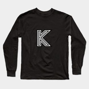 Letter K Long Sleeve T-Shirt